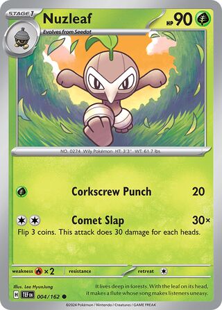 Nuzleaf 004/162 - Temporal Forces