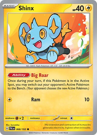 Shinx 068/193 - Paldea Evolved