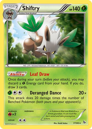 Shiftry 7/106 - Flashfire