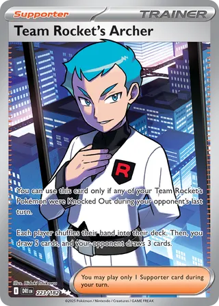 Team Rocket's Archer 223/182 - Destined Rivals