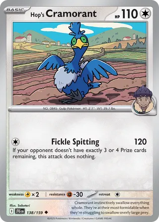 Hop's Cramorant 138/159 - Journey Together