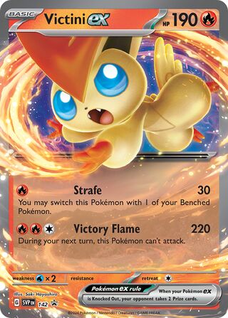 Victini ex 142 - Scarlet & Violet Promos