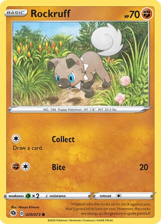 Rockruff 029/073 - Champion's Path