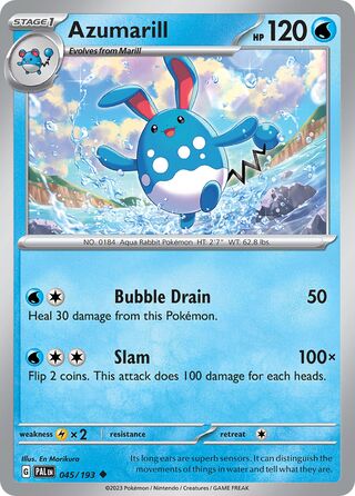 Azumarill 045/193 - Paldea Evolved