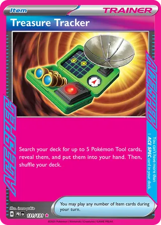 Treasure Tracker 131/131 - Prismatic Evolutions