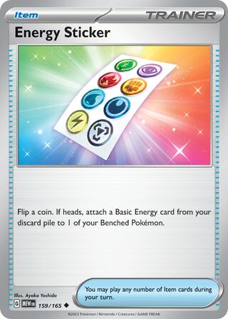 Energy Sticker 159/165 - Scarlet & Violet 151