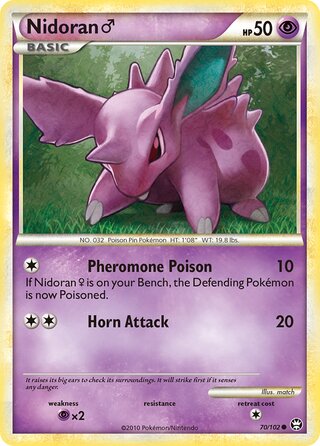 Nidoran ♂ 70/102 - Triumphant