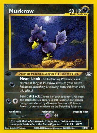 Murkrow 24/111 - Neo Genesis