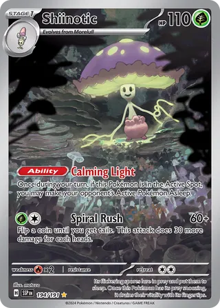 Shiinotic 194/191 - Surging Sparks