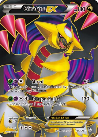 Giratina-EX 124/124 - Dragons Exalted