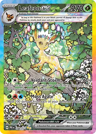 Leafeon ex 144/131 - Prismatic Evolutions