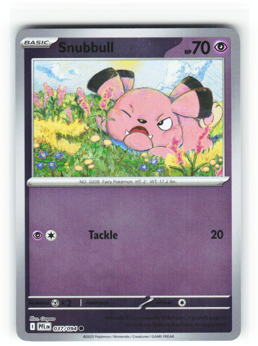 Snubbull 037/094 - Phantasmal Flames - NM (ID: 53133548999294) - front