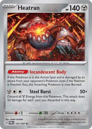 Heatran 123/167 - Twilight Masquerade