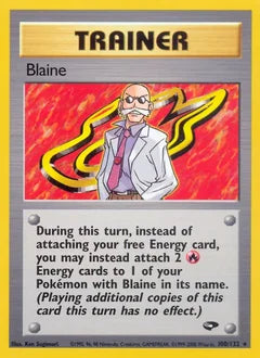 Blaine 100/132 - Gym Challenge