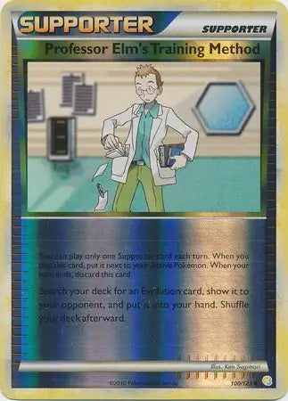 Professor Elm's Training Method 100/123 - HeartGold & SoulSilver