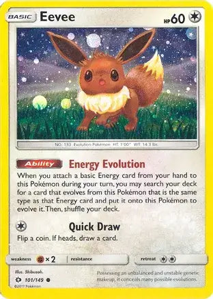 Eevee Cosmos Holo 101 - Miscellaneous Promos