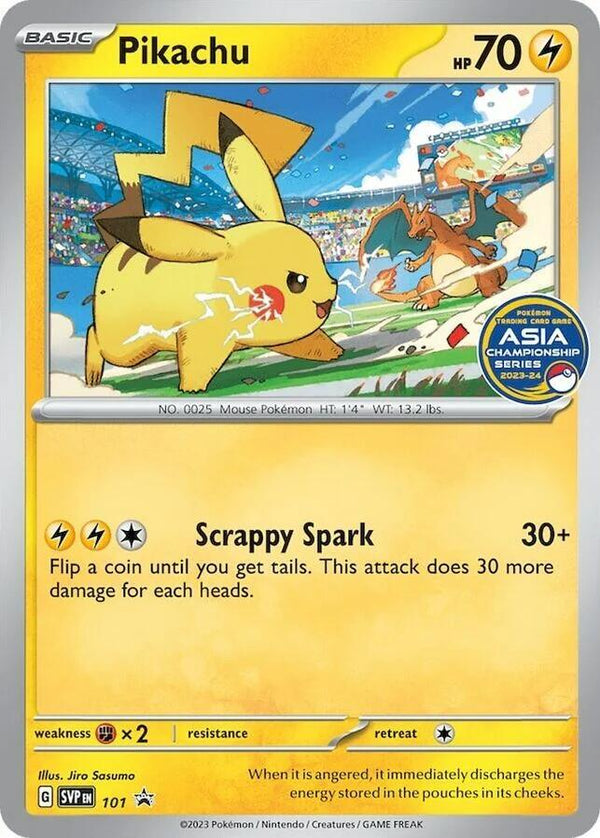 Pikachu Asia Championship Series 101 - Scarlet & Violet Promos