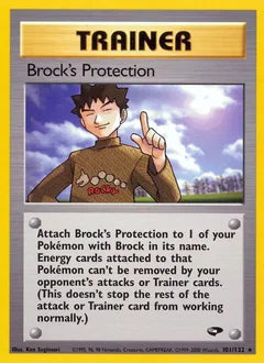 Brock's Protection 101/132 - Gym Challenge