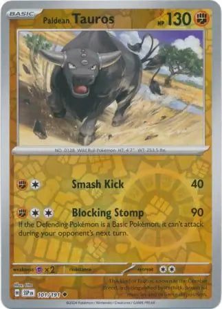Paldean Tauros 101/191 - Surging Sparks