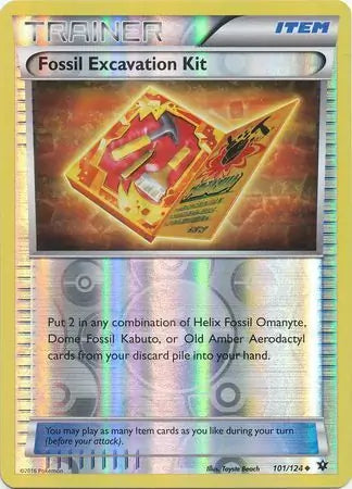 Fossil Excavation Kit 101/124 - Fates Collide