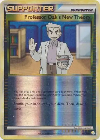 Professor Oak's New Theory 101/123 - HeartGold & SoulSilver