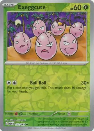Exeggcute 102/165 - Scarlet & Violet 151