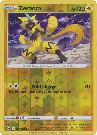 Zeraora 102/264 - Fusion Strike