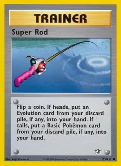 Super Rod 103/111 - Neo Genesis