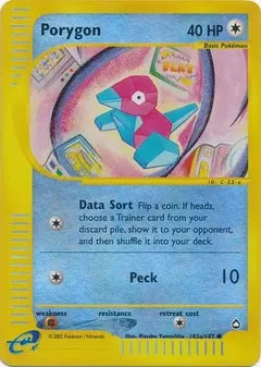 Porygon 103b/147 - Aquapolis