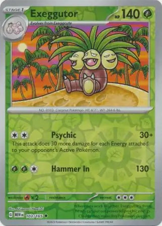 Exeggutor 103/165 - Scarlet & Violet 151