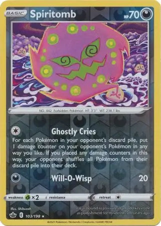 Spiritomb 103/198 - Chilling Reign