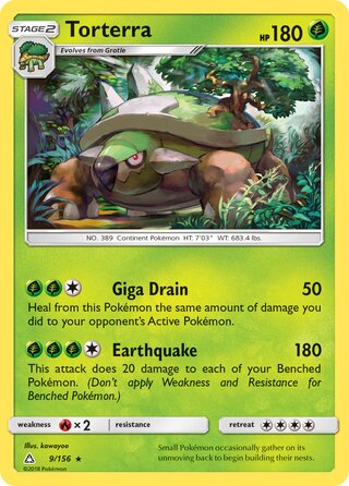 Torterra 9/156 - Ultra Prism