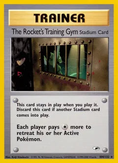 The Rocket's Training Gym 104/132 - Gym Heroes