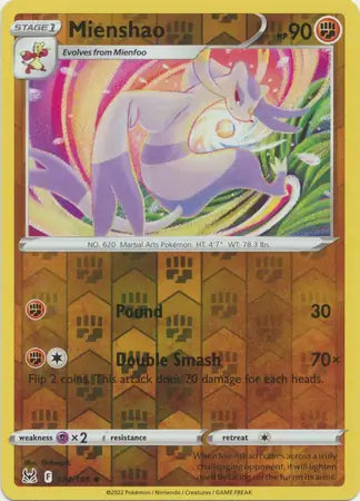 Mienshao 104/196 - Lost Origin