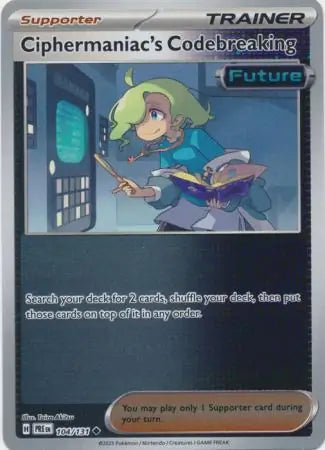 Ciphermaniac's Codebreaking 104/131 - Prismatic Evolutions
