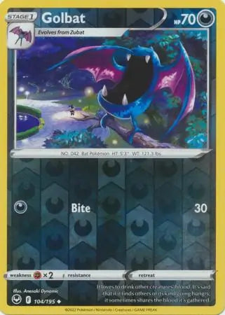 Golbat 104/195 - Silver Tempest