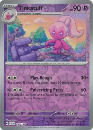 Tinkatuff 104/193 - Paldea Evolved
