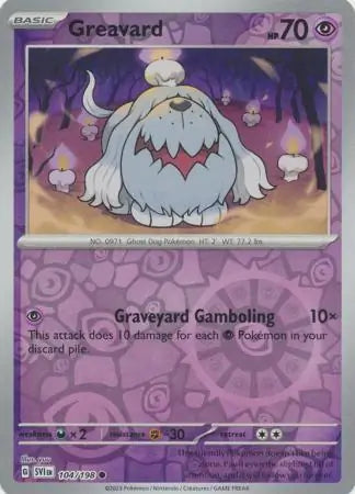Greavard 104/198 - Scarlet & Violet Base