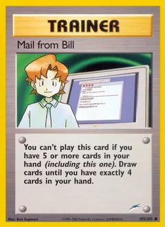Mail from Bill 105/105 - Neo Destiny
