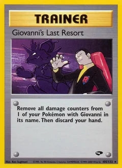 Giovanni's Last Resort 105/132 - Gym Challenge