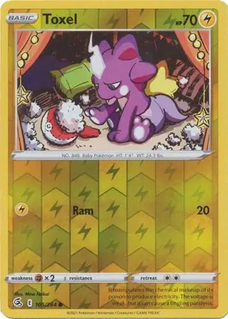 Toxel 105/264 - Fusion Strike