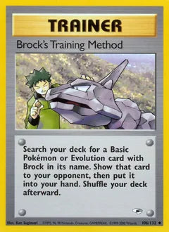 Brock's Training Method 106/132 - Gym Heroes
