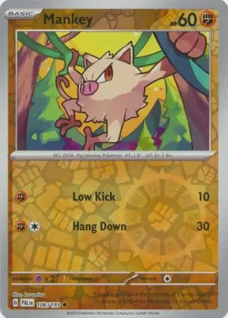 Mankey 106/193 - Paldea Evolved