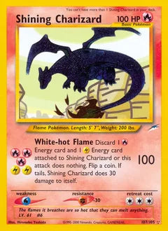 Shining Charizard 107/105 - Neo Destiny