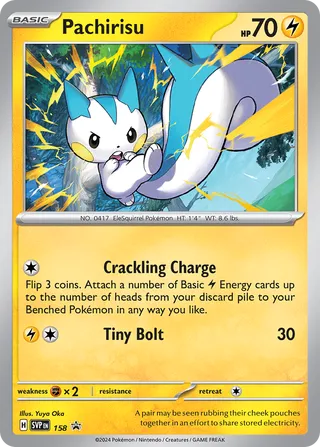 Pachirisu 158 - Scarlet & Violet Promos