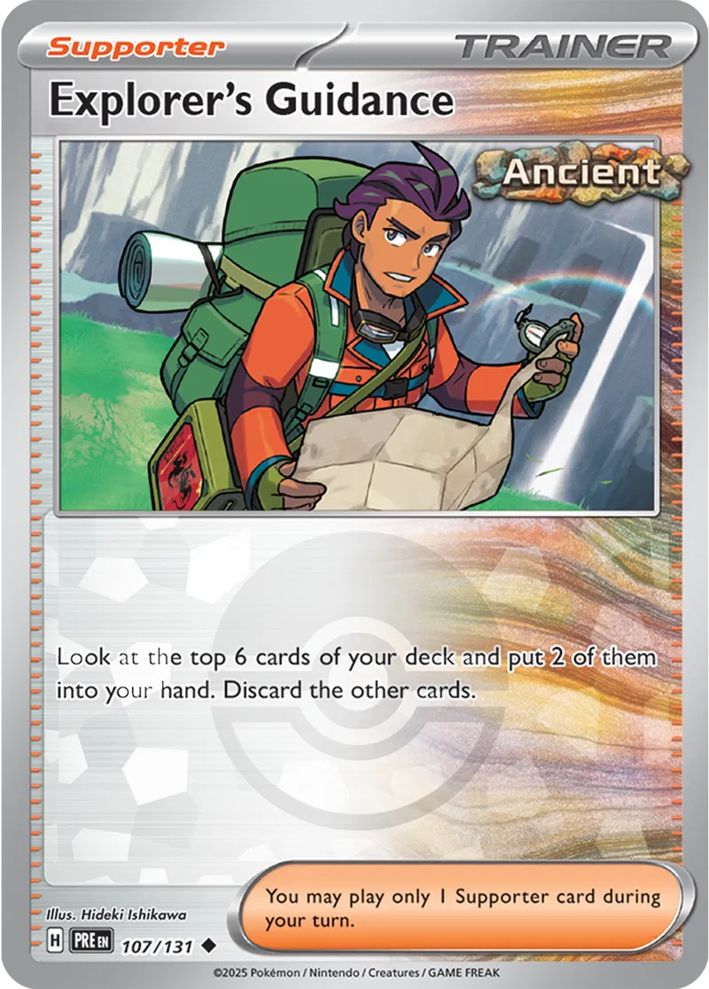 Explorer's Guidance 107/131 - Prismatic Evolutions