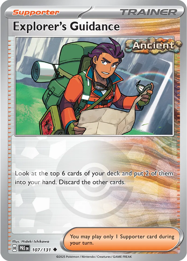 Explorer's Guidance 107/131 - Prismatic Evolutions