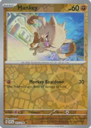 Mankey 107/198 - Scarlet & Violet Base
