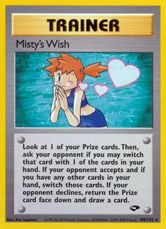 Misty's Wish 108/132 - Gym Challenge