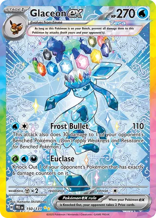 Glaceon ex 150/131 - Prismatic Evolutions